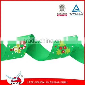 Christmas Series Grosgrain Ribbon Diy Printed Ribbon for Sales thumbnail-2