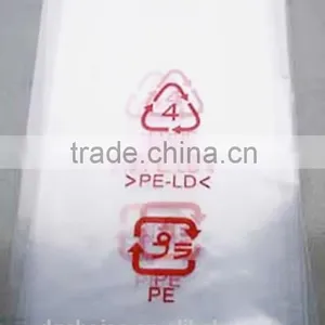 Custom Printed Eco-friendly Hdpe Material Plastic Flat Bag thumbnail-2