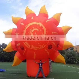Giant Inflatable Sunflower Ground Balloon for Advertising Decoration thumbnail-1