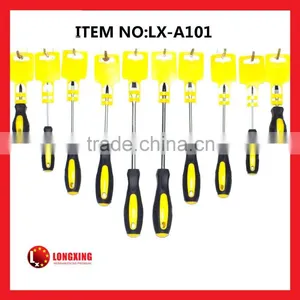 Factory Supply Best Selling Promotion Cr-V Screwdriver With Rubber Grip Handle thumbnail-1