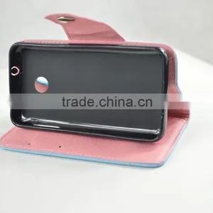 Colorful Cute Style PU Leather Cases for Huawei With Card Slots and Support thumbnail-3