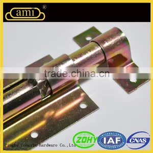Colored Plated Zinc ZX Wooden Sliding Door Latch thumbnail-3