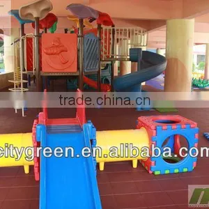 2014 High Quality Modified PP Suspended Colorful Non-skid Weatherproof Interlocking Kindergarten Floor Mats thumbnail-4