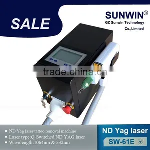 Tattoo Removal System Portable Q Switched Nd Mongolian Spots Removal Yag Laser Tattoo Removal SW-61E thumbnail-1