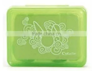 Jade Green Colored Contacts Case Green Bird thumbnail-1