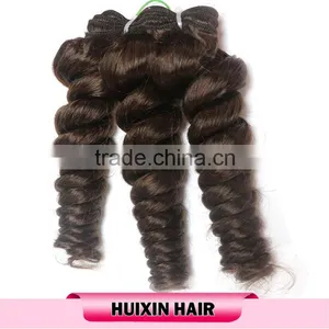 Large Stock Human Hair Extensions 100 Percent Brazilian Human Hair thumbnail-3