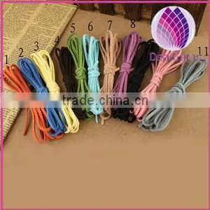 Cord ,faux Suede Lace, Mixed Colors, 2.5x1.5mm.factory Price,wholesale Cheap ,diy Jewelry Making thumbnail-1