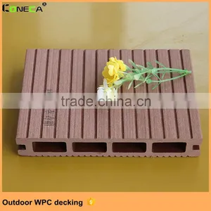 2016 New WPC Deck Flooring,Wood Plastic Composite Material Outdoor Floor China Manufacture thumbnail-3