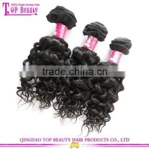 Loose Curly Hair Extension For Black Women 7a Grade 100% Virgin Malaysian Loose Curly Human Hair Extension thumbnail-3