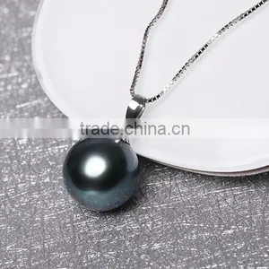China Factory Newest Design 18K Tahitian Black Pearl Jewelry thumbnail-1
