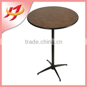 High Quality Stainless Steel Round Portable Bar Table thumbnail-1