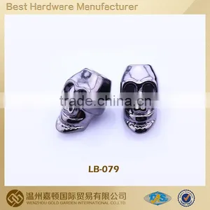 Garment Cord End Skull Designs Customized/ Drawstring Cord Lock thumbnail-1