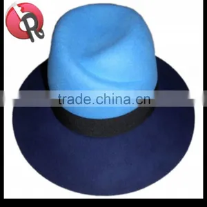 Wool Felt Fedora Hat,100% Australia Wool Felt Fedora Cap thumbnail-6