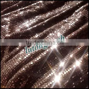 Metal Sequin Drapery for Room Divider thumbnail-2