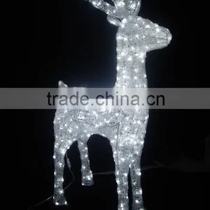 3D ABS Led Christmas Reindeer Motif Light thumbnail-1