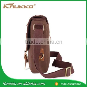 Guangzhou Factory Wholesale Men Canvas Shoulder Bag,Canvas Cross Body Bag thumbnail-5