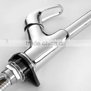 China Supplier Pull Out Kitchen Sink Mixer, Flexible Kitchen Faucet , Single Lever Pull Out Kitchen Faucet thumbnail-4