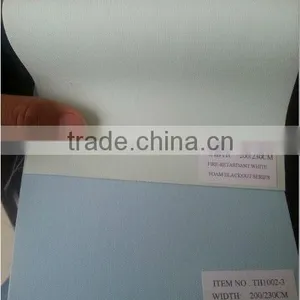 Flame-Retardant Silver Coating Fabric, 100% Blackout Fabric thumbnail-1