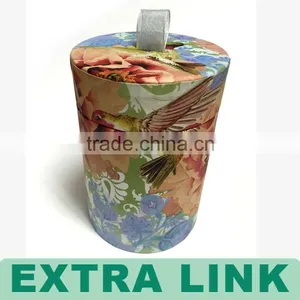 Custom Cardboard Printed T-shirt Packaging Tube thumbnail-4