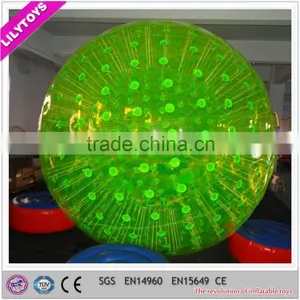 Green 1.0mm TPU Inflatable Body Zorb Ball Use for Kids, Customizable 1-3m Zorb Balls for Sale thumbnail-1