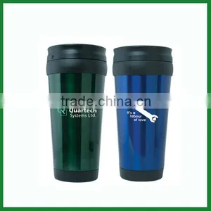 Easy Holding 450ml Hot Selling Promotional FDA LFGB Passed 16oz Stainless Steel Tumbler thumbnail-1