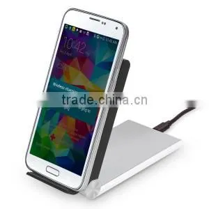 For Wireless Charger With 3 Coils Charging Transmitter Foldable Charging Stand for Most Smartphone thumbnail-6
