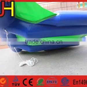 2 Tubes Flying Towables, Inflatable Flying Fish Banana Boat For Water Sports thumbnail-4