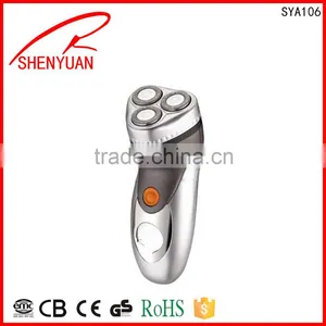 New Rechargeable Man Shaver Triple Electric Shaving Razors Electronic Men Face Care 3D Floating Blade With CE ROHS thumbnail-1