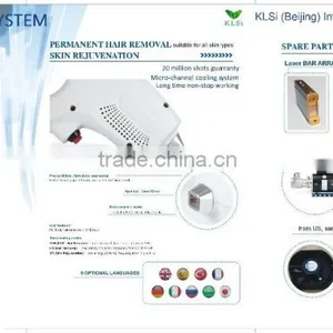 CE Approval Big Power High Energy Multifunction Diode Laser Hair Removal thumbnail-1