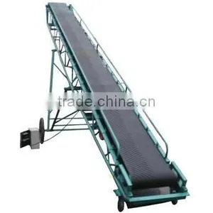 Adjustable Height Inclined Belt Conveyor/Horizontal Belt Conveyor Used to Food Industry thumbnail-3