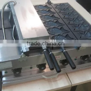 Hottest Sale!!! Fish Shape Taiyaki Machine / Taiyaki Making Machine / Taiyaki Waffle Maker Machine / Fish Cake Making Machine thumbnail-5