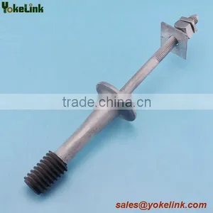 Pole Line Hardware High Low Voltage Pin Steel Pin With ANSI Head thumbnail-1