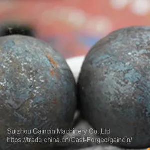 Steel Forged Grinding Media Balls, Grinding Ball Meida Steel Forged Dia.20mm to 150mm thumbnail-5