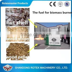 2016 Rotex Master Brand Biomass Wood Sawdust Fuel Pellet Burner for Sales thumbnail-5