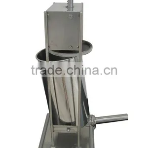 GRT-15L Stainless Steel 15L (30LB) Vertical Commercial Sausage Stuffer thumbnail-3