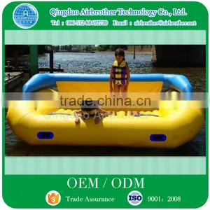 Water Paly Equipment PVC Tarpaulin Inflatable Floating Water Sofa Bed With Best Price thumbnail-2