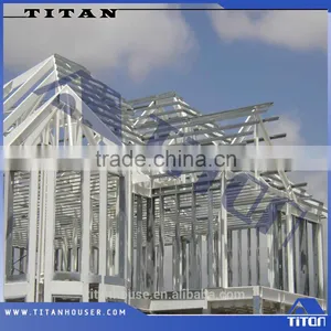 Prefabricated Light Gauge Steel Framing for House thumbnail-1