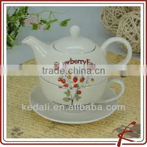 Ceramic Tea Pot&flower Design thumbnail-1