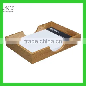 Wooden Leaflet Tray/ Wooden A4 Paper Tray thumbnail-1