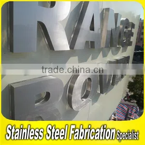 Advertising Brushed 304 Stainless Steel Vintage Sign Digital Signage thumbnail-6