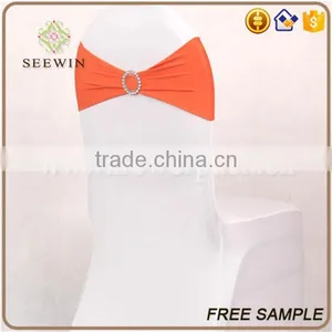 Polyester Elastic Spandex Chair Band With Buckle thumbnail-4