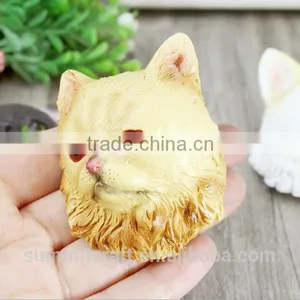Resin Souvenir 3d Half Cat Stuck in Refrigerator Fridge Magnet thumbnail-3