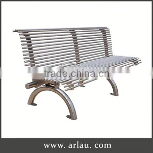 Arlau Metal Garden Seat Bench,Outdoor Metal Advertisement Bench,Park Resting Metal Bench Chair Outdoor thumbnail-1