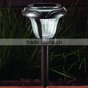 4-PC (PDQ) EMBOSSED FRAME Diecast Aluminum Solar Path Light thumbnail-2