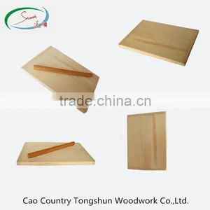 Wholesale Price Exqusite Square Wood Paulownia Chopping Board,wooden Cutting Board thumbnail-1