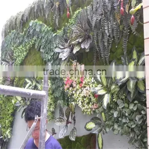 2017 Hot Sale SJZWQ-04 Outdoor Artificial Climbing Grass Wall thumbnail-1