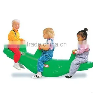 Eco-friendly and Funny Kids Rocking Seesaw Plastic Seesaw for Kids 2016 thumbnail-1