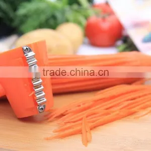 Hot Sale TV Product Plastic Good Grips Swivel Easy Carrot Curler Peeler thumbnail-2