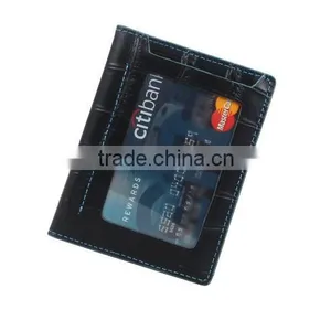 2017 RFID Wallet Slim Leather Front Pocket Credit Card Wallet for Men thumbnail-1
