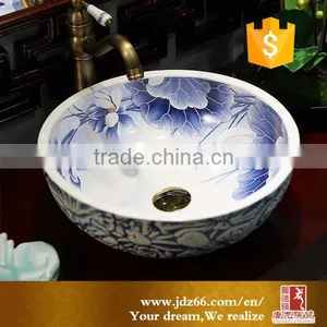 Hot Selling Sinks Bathroom Design Counter Top Wash Basin Vanity Basin thumbnail-1